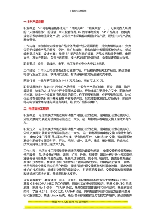 通信工程专业发展及就业方向汇总