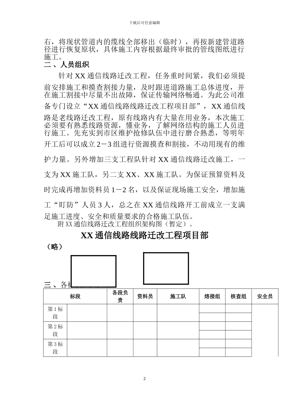 通信线路迁改施工方案_第2页