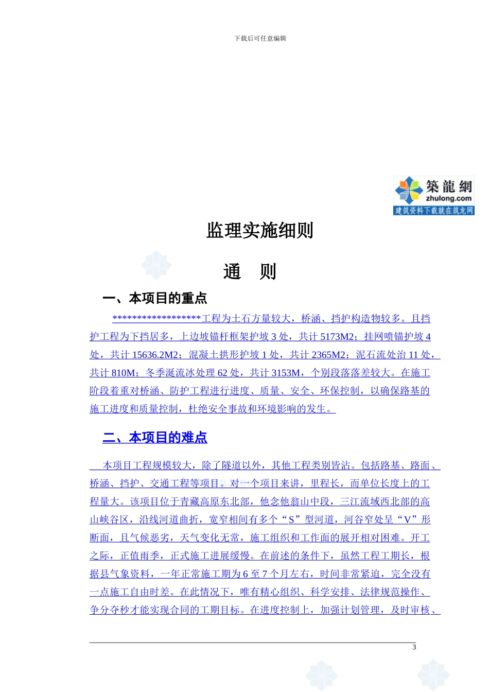 道路工程全过程施工监理实施细则_第3页
