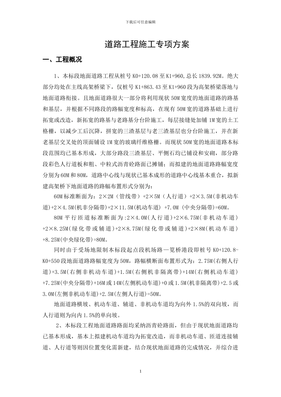 道路工程施工专项方案_第2页