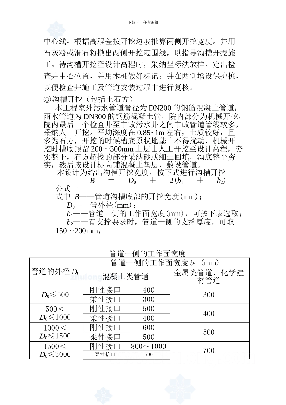 邮政市政工程室外管网施工方案_第3页