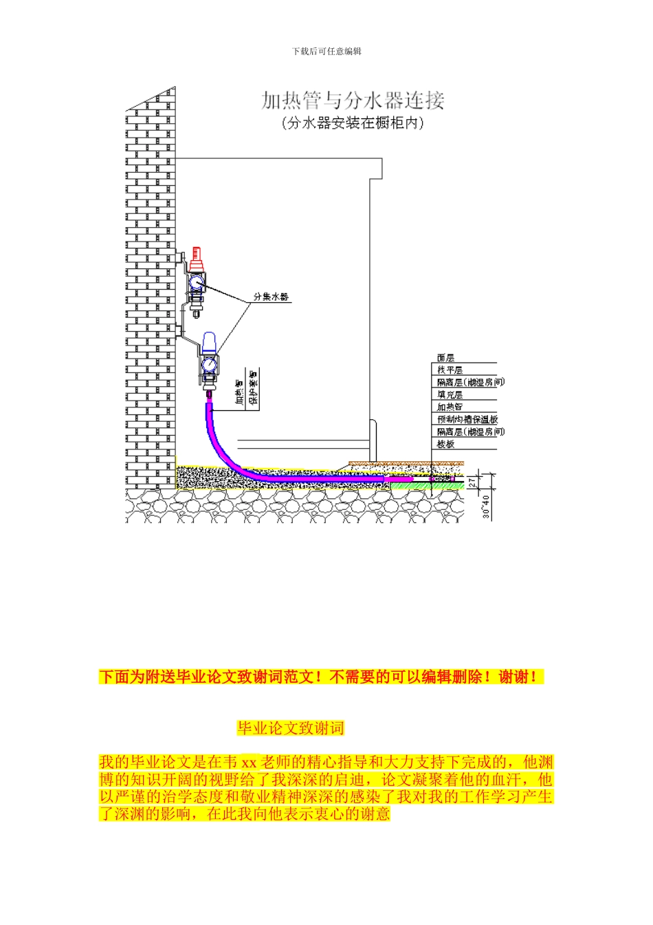 重庆乾美暖通卫生间、厨房施工方案_第2页