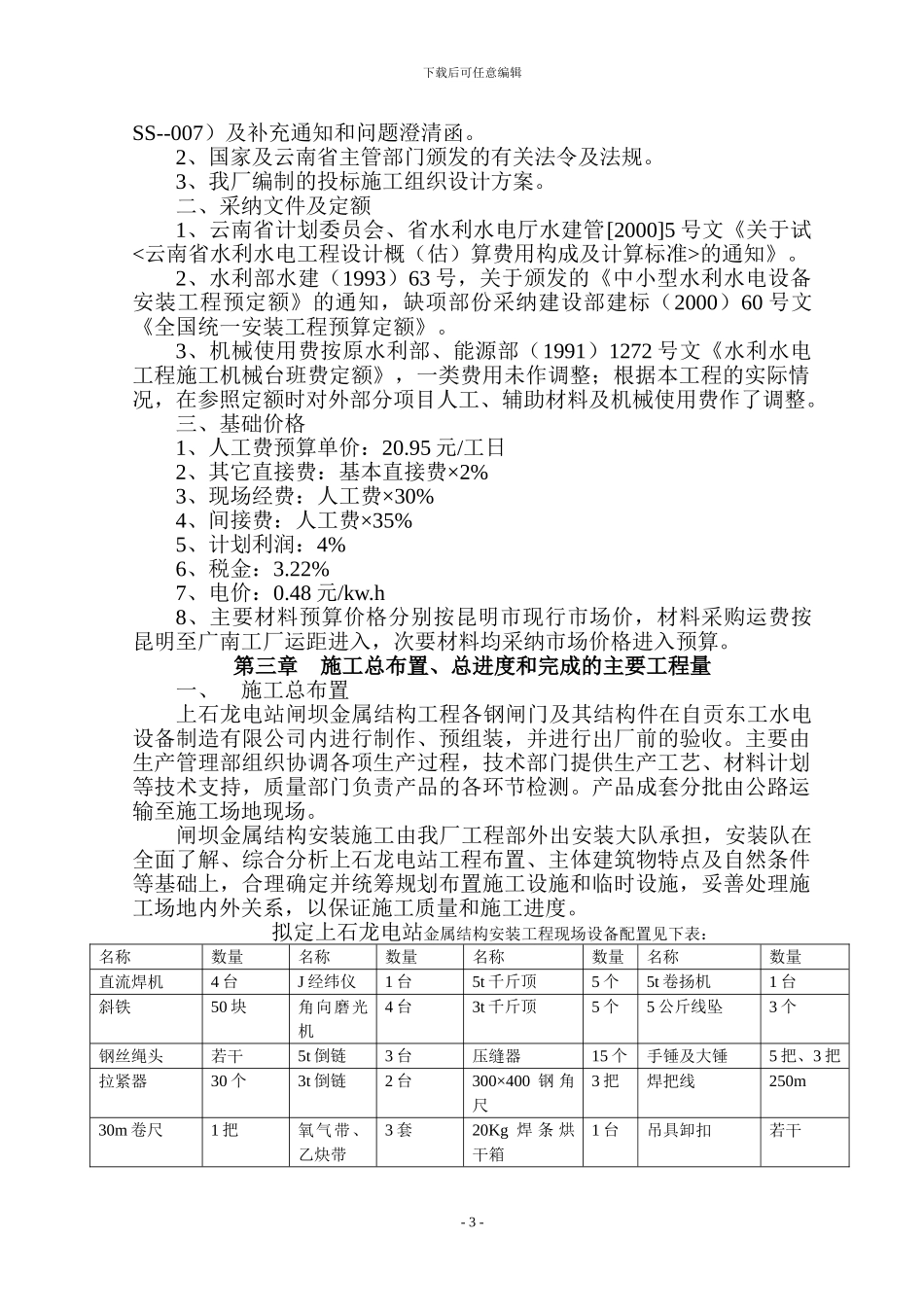 金结施工管理报告_第3页