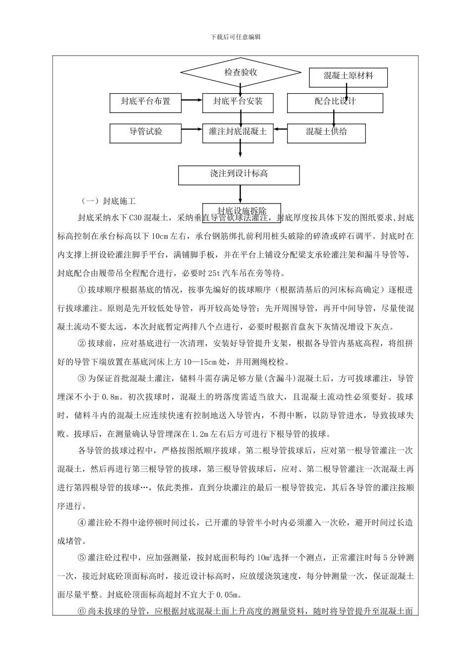钢板桩围堰封底施工_第3页