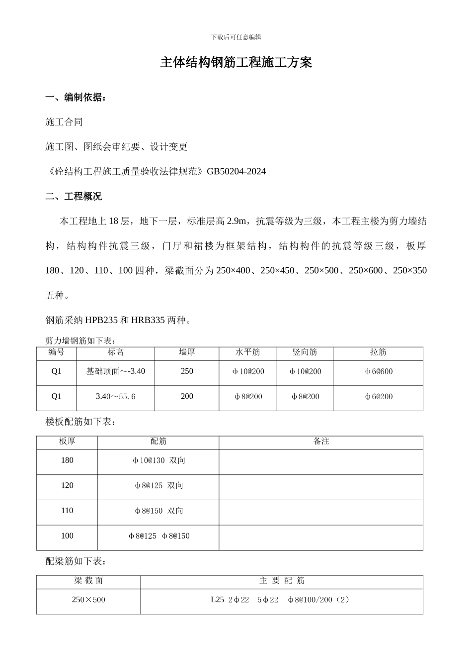 钢筋、砼施工方案_第2页