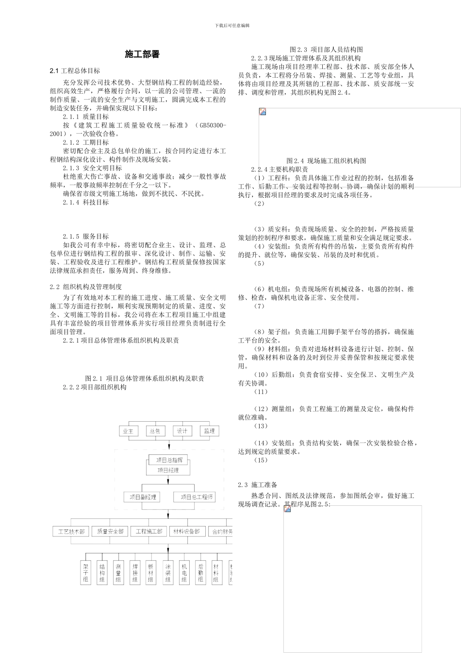 钢结构工程施工部署_第2页