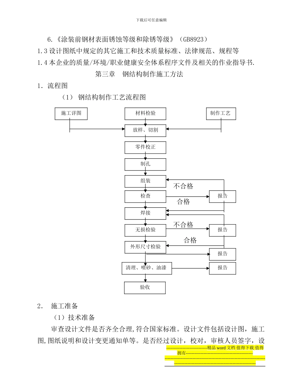 铝箔车间钢结构施工方案_第3页