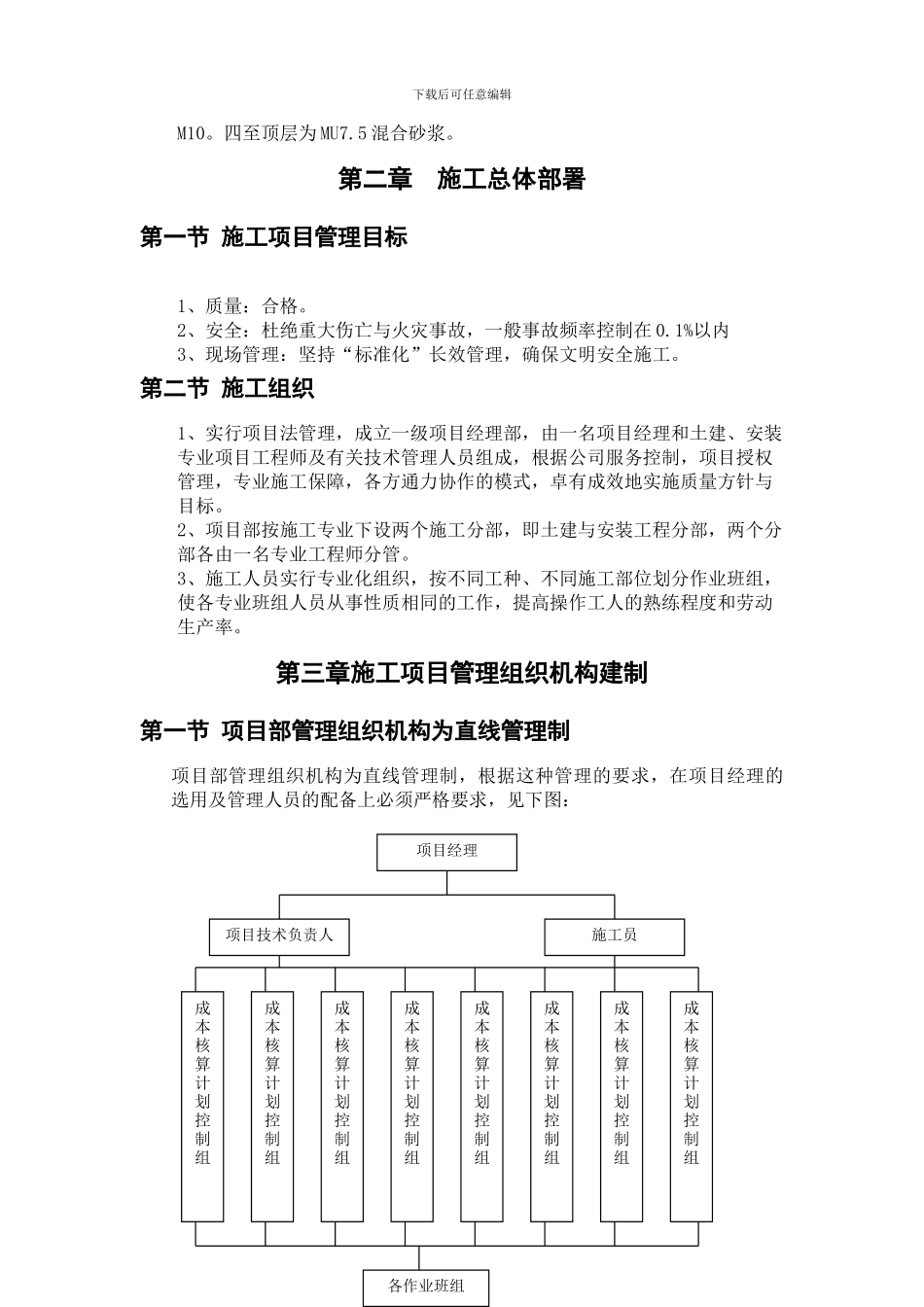 锦绣御园7#住宅楼施工组织设计_第3页
