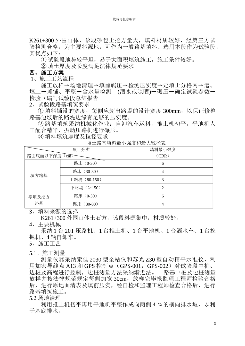 长乐市两港线-路基填筑试验段施工方案_第3页