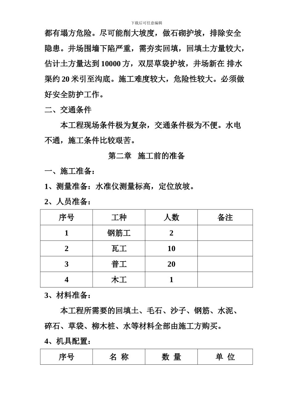 长庆油田安全环保重大隐患治理工程施工组织设计方案_第2页