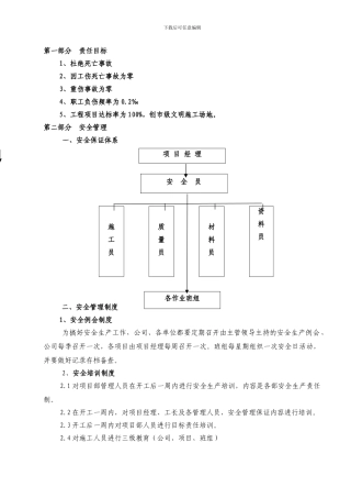 长平安全生产--文明施工方案