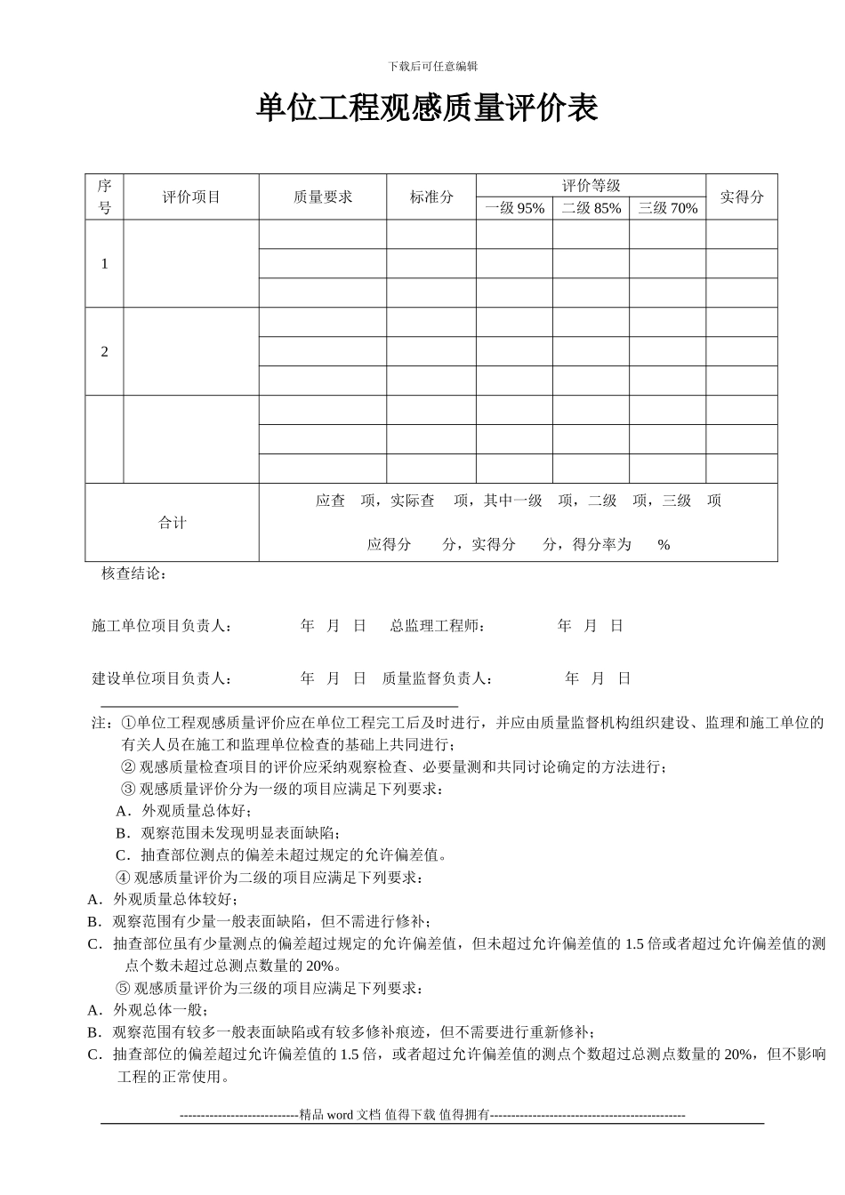 附录A水运工程施工现场质量管理检查记录。_第2页