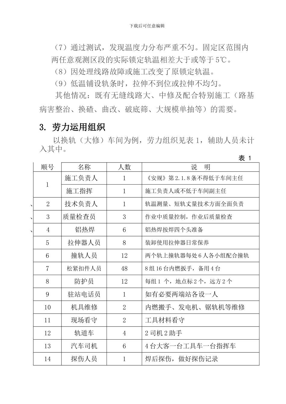 陇海线应力放散施工方案_第3页