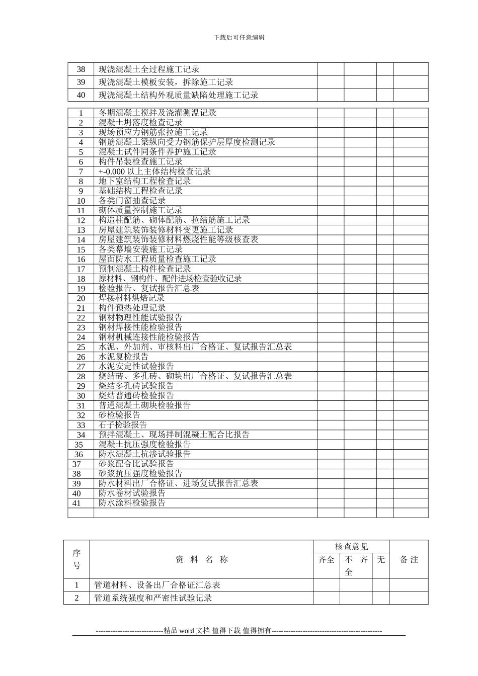 陕西省建筑施工资料验收标准_第3页