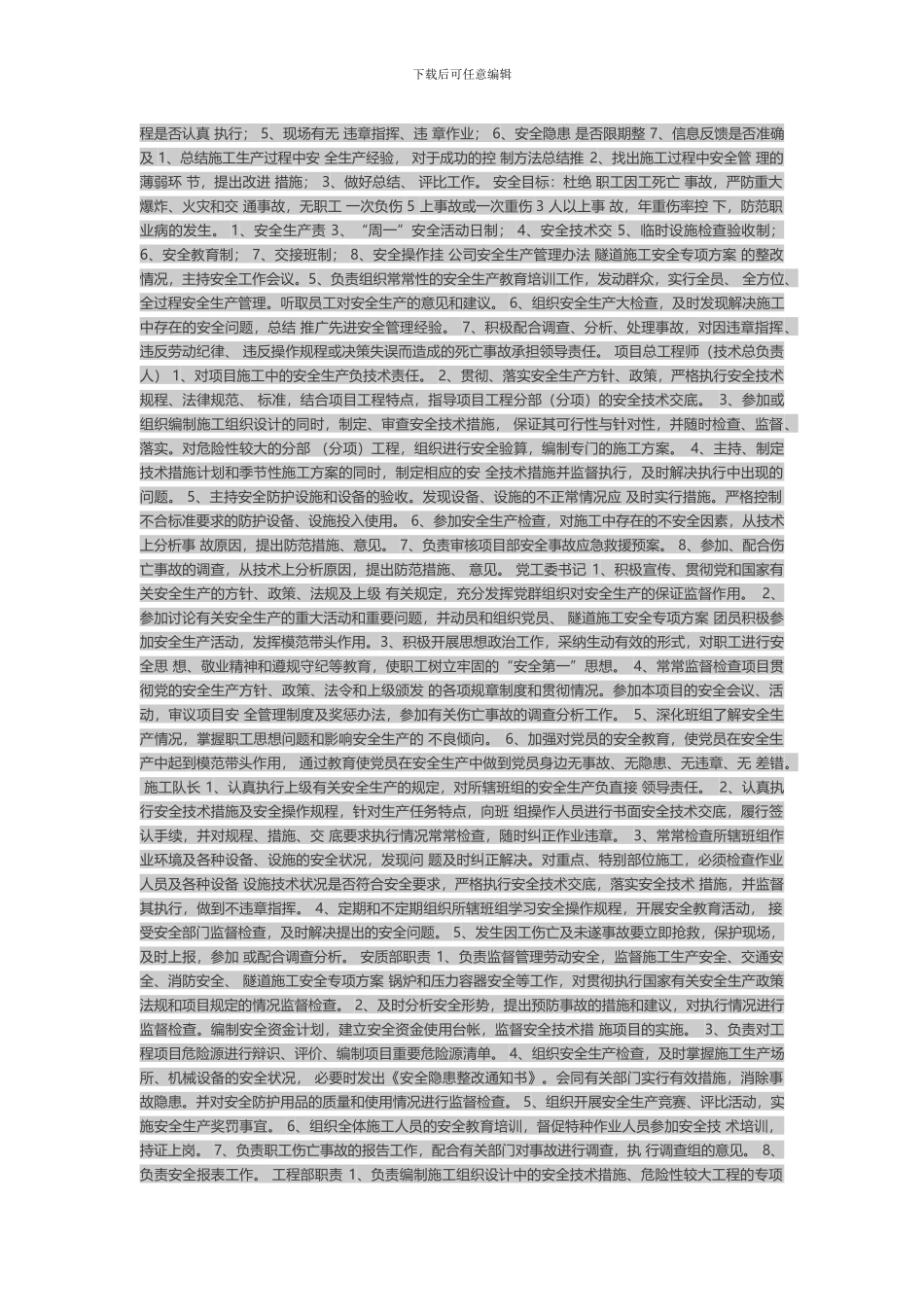 隧道施工安全专项方案_第2页