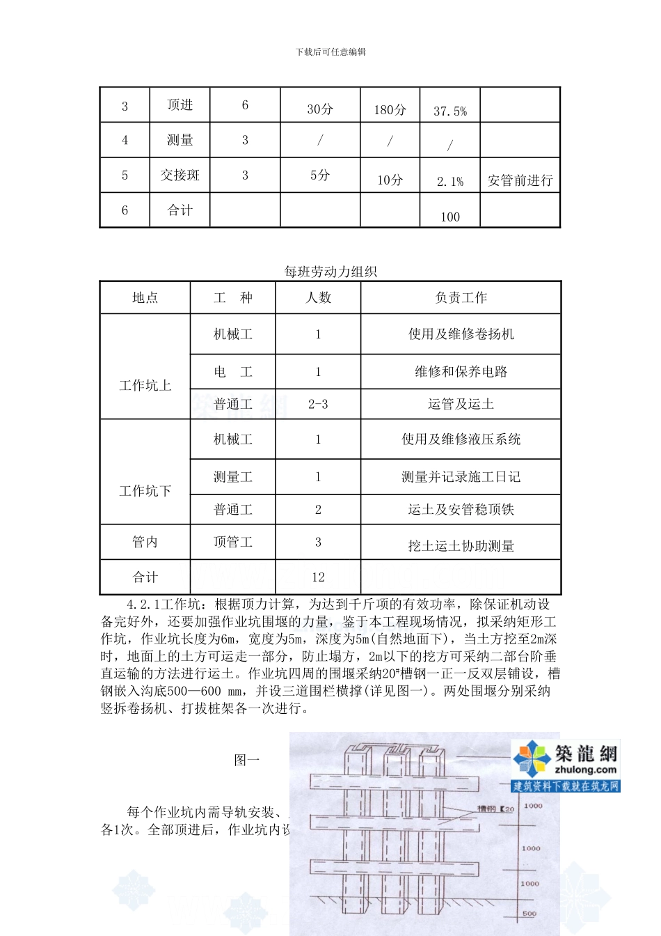 雨污水管线顶管施工方案_第3页