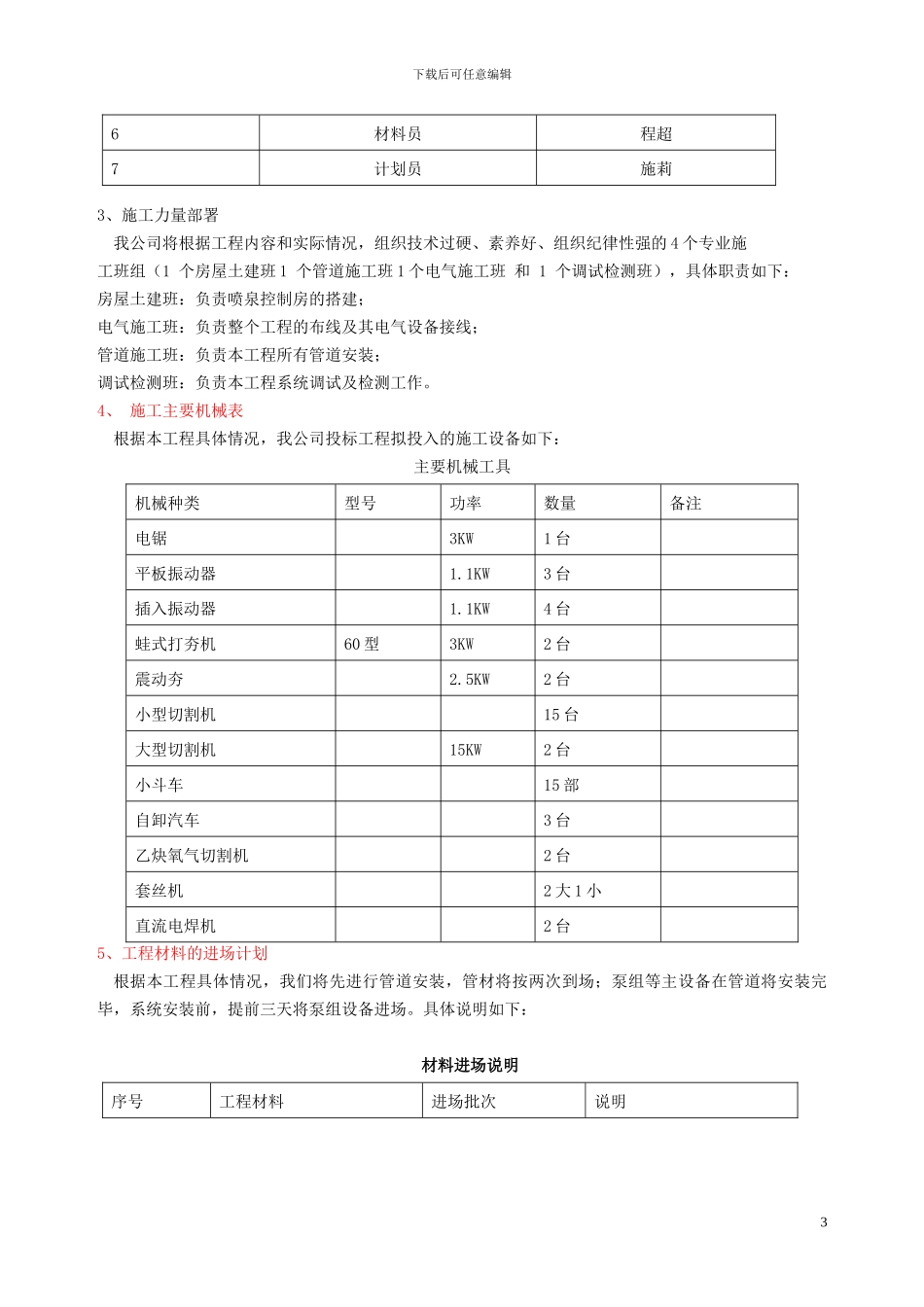 音乐喷泉整体施工方案_第3页