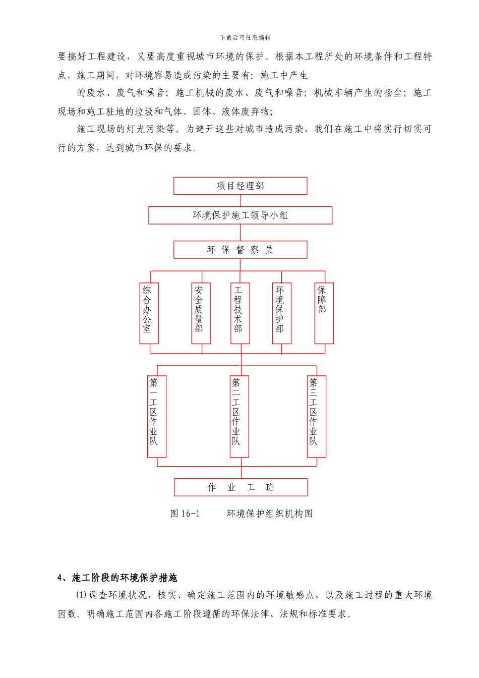 项目施工环境保护体系和措施_第2页