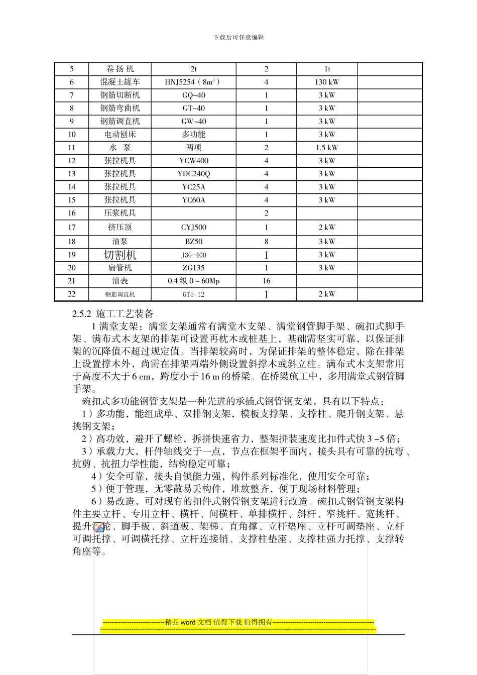 预应力混凝土连续梁支架法施工作业指导书_第2页