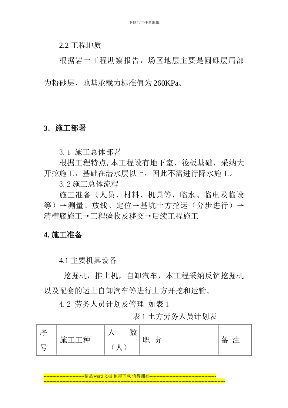 高层建筑基坑开挖施工组织方案设计1_第2页