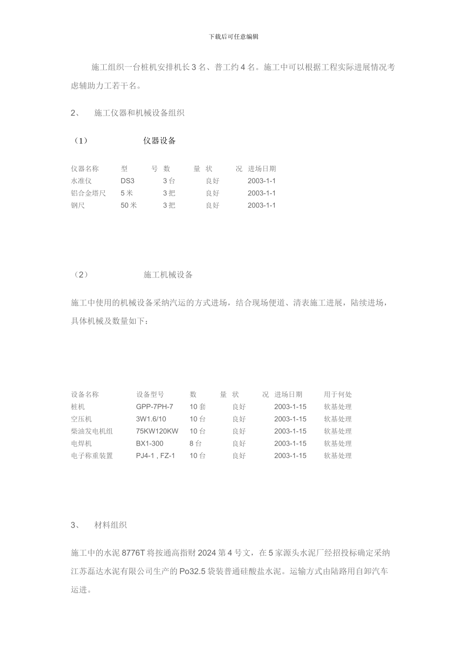 高速公路施工组织设计方案()_第2页