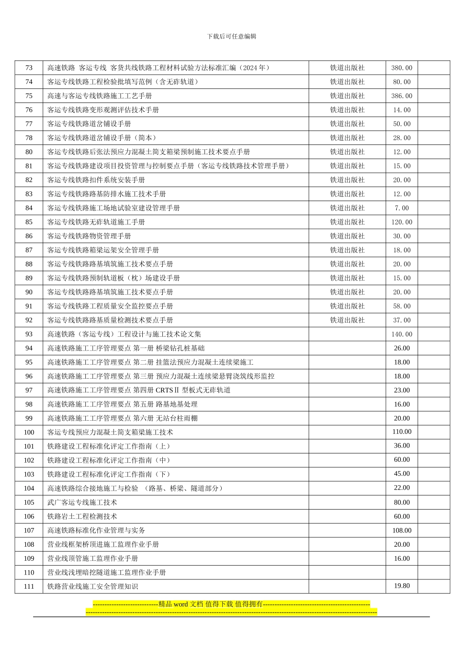 高速铁路工程施工技术资料目录_第3页