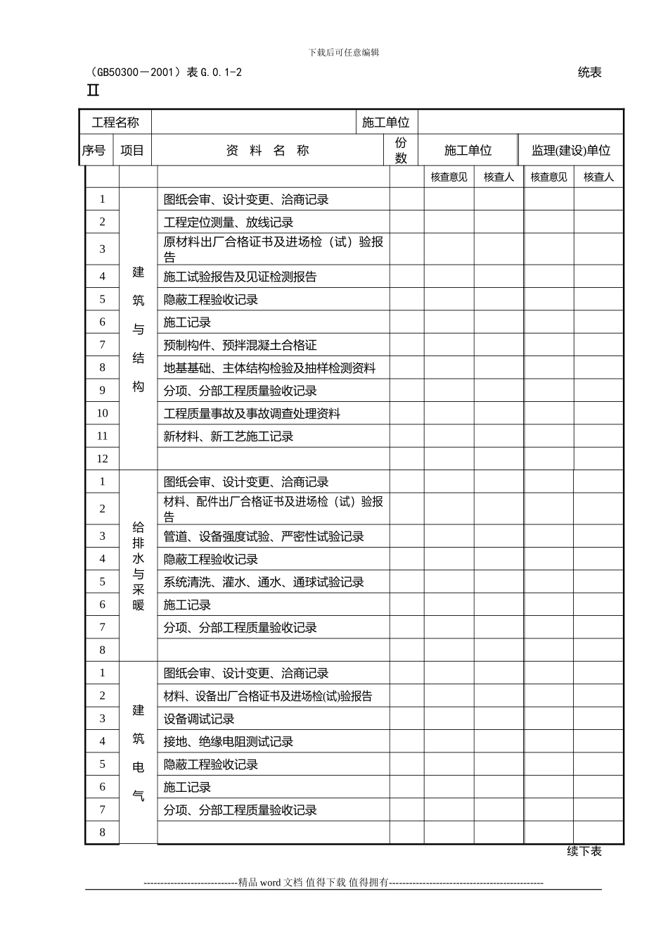鲁ZN-025-施工现场质量管理检查记录1_第3页