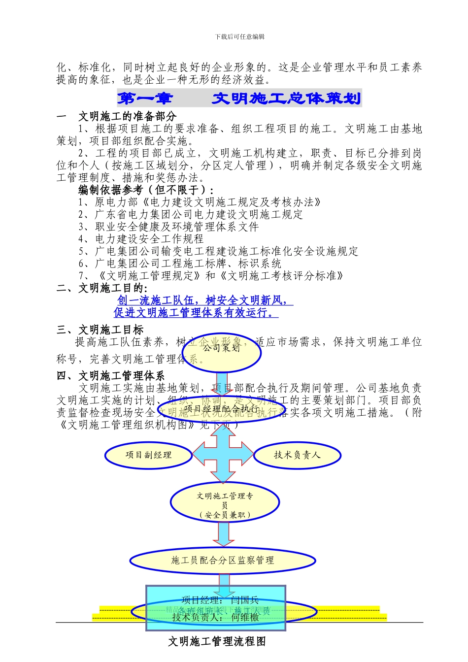 黎贝变电站文明施工总体策划_第2页