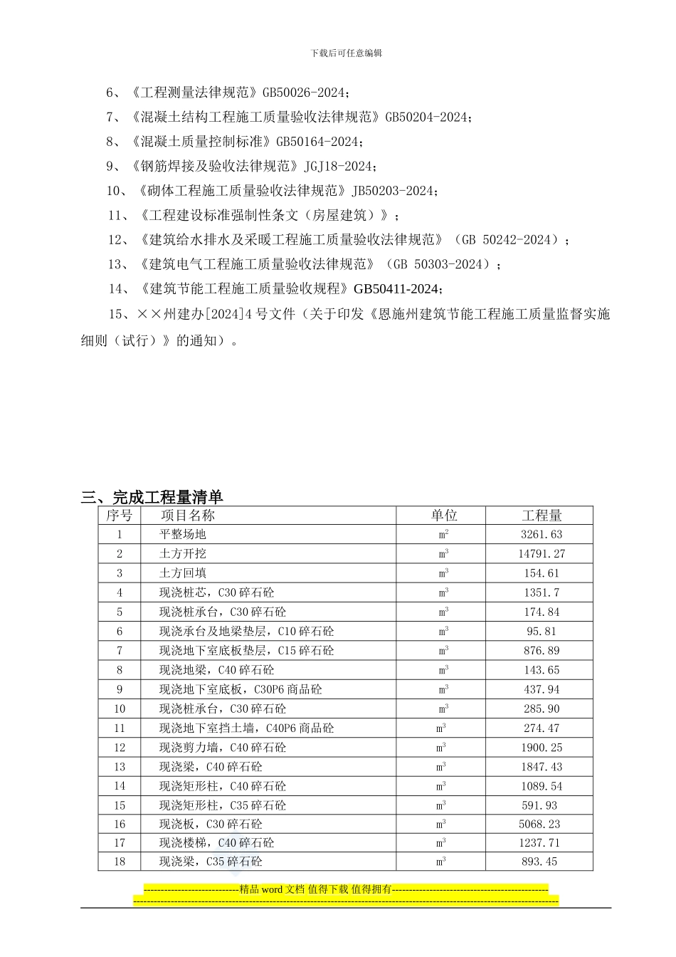 龙阳商业大厦工程竣工施工总结_第3页