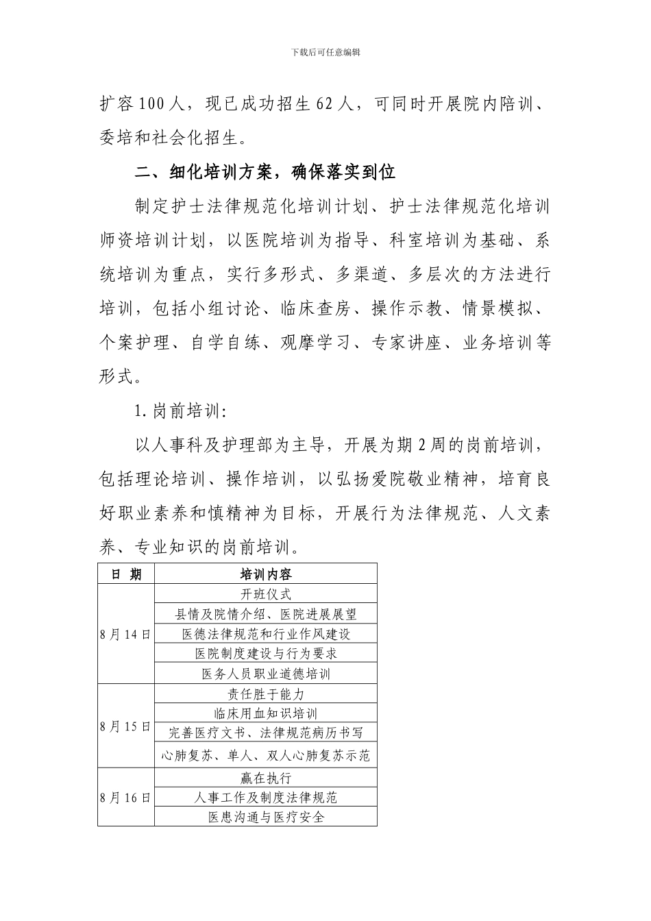 2024护士规范化培训总结_第2页