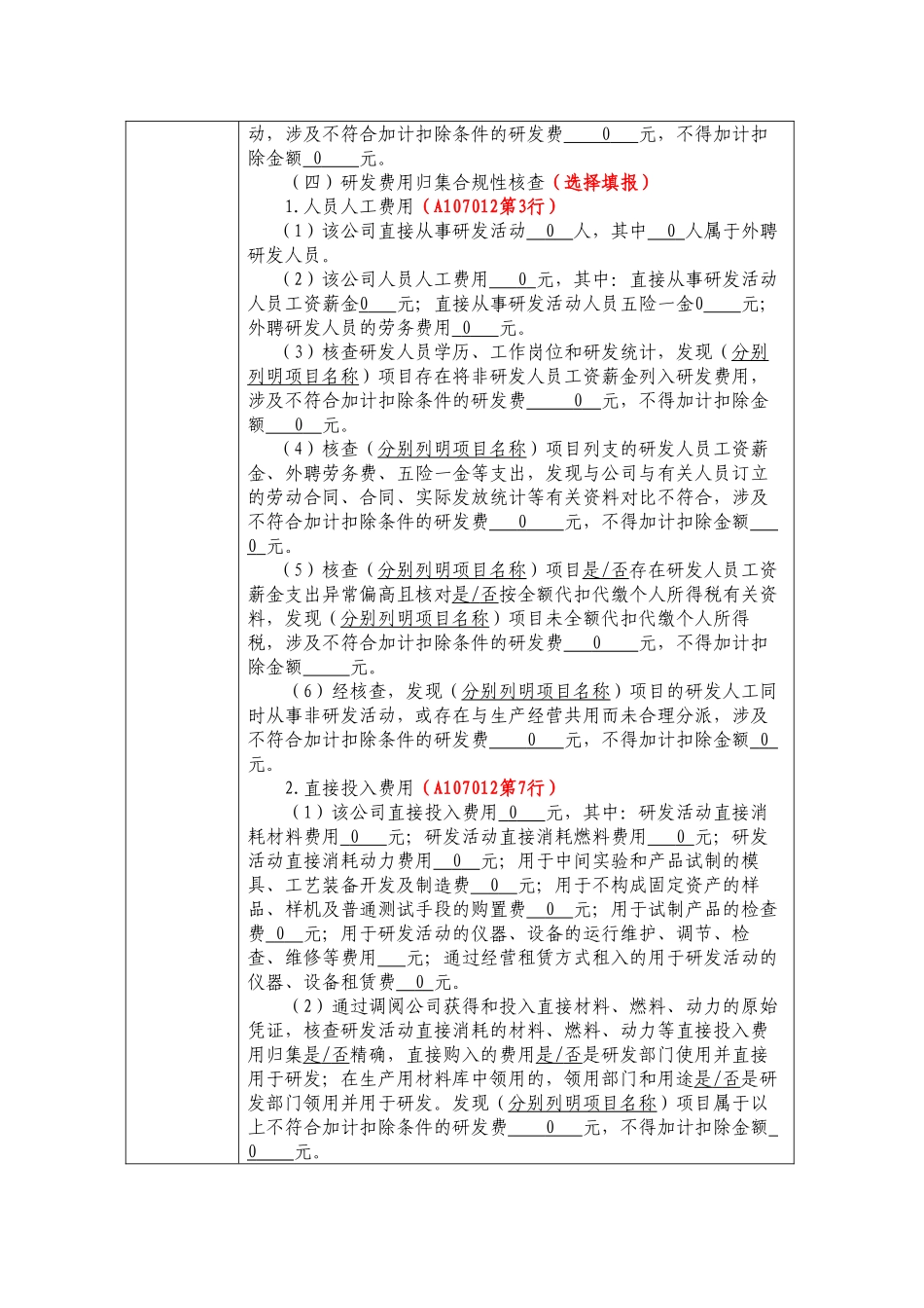 2025年研究开发费加计扣除核查报告模板_第2页