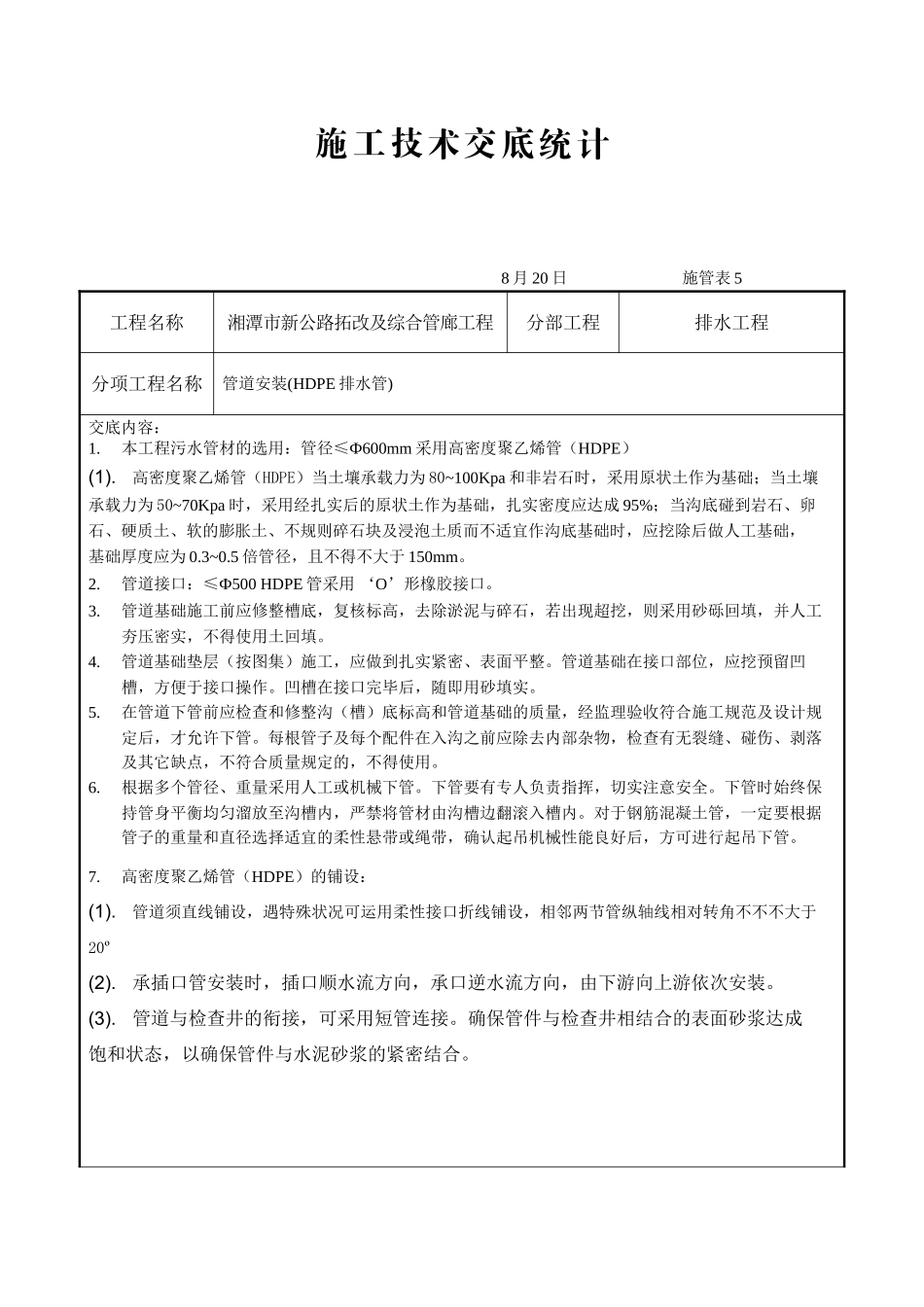 2025年排水工程技术交底_第1页