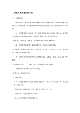 2025年保温工程质量控制措施