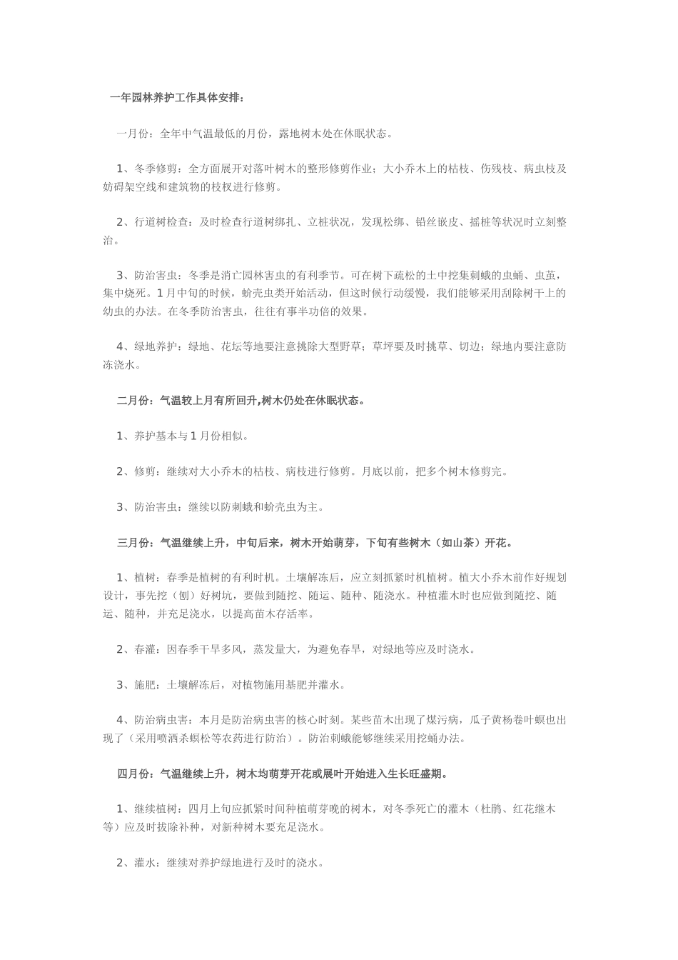 2025年一年养护方案_第1页