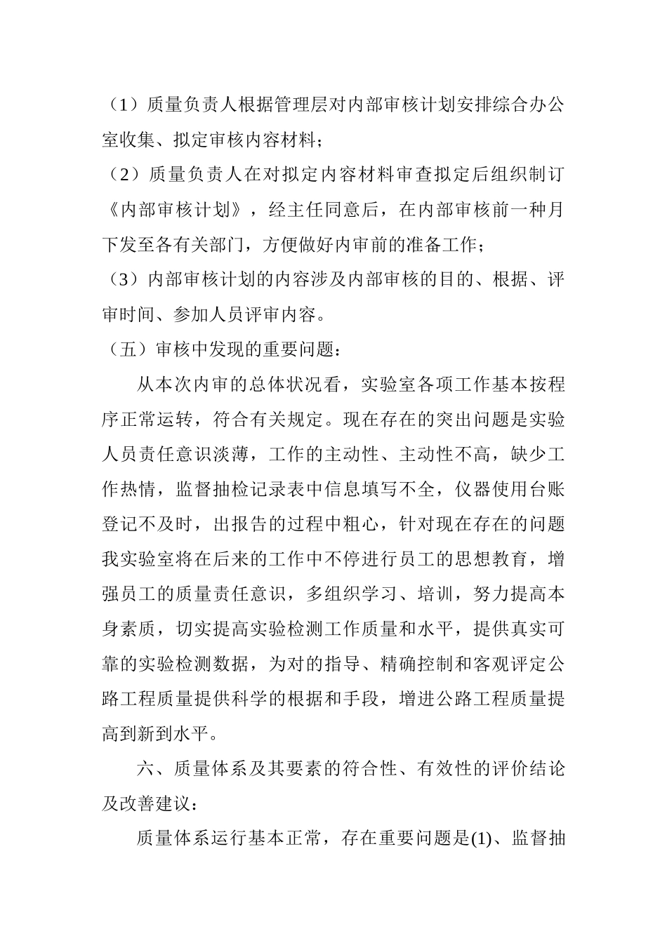 2025年内部审核报告_第2页