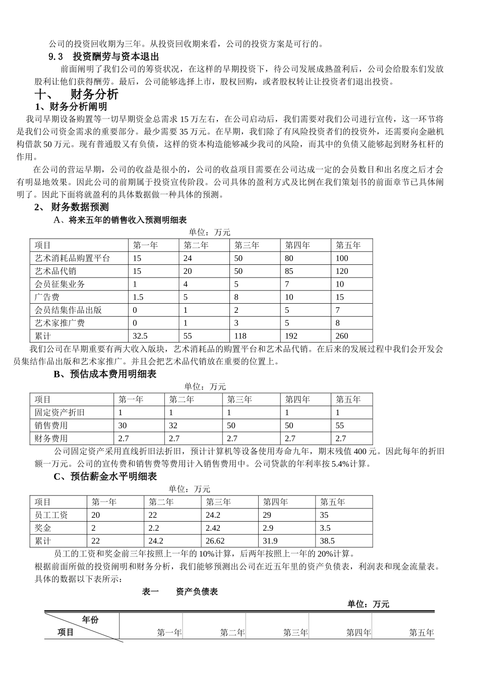 2025年创业大赛财务分析部分副本_第2页