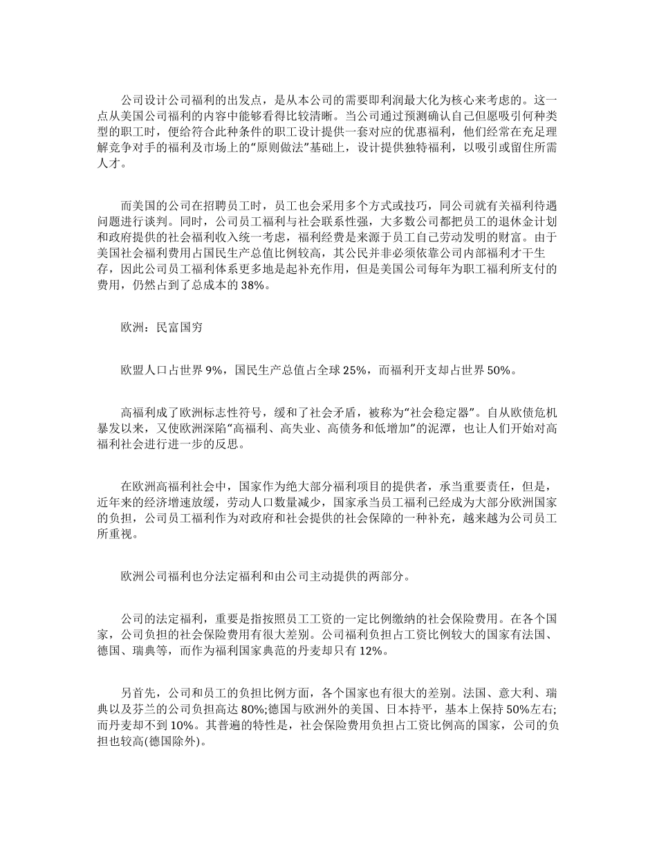 2025年欧美企业薪酬福利制度_第2页