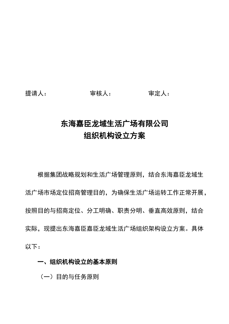 2025年组织架构设置方案设计_第2页