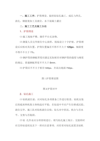 2025年旋挖钻施工工艺及施工方法