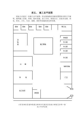 2025年施工总平面图新版