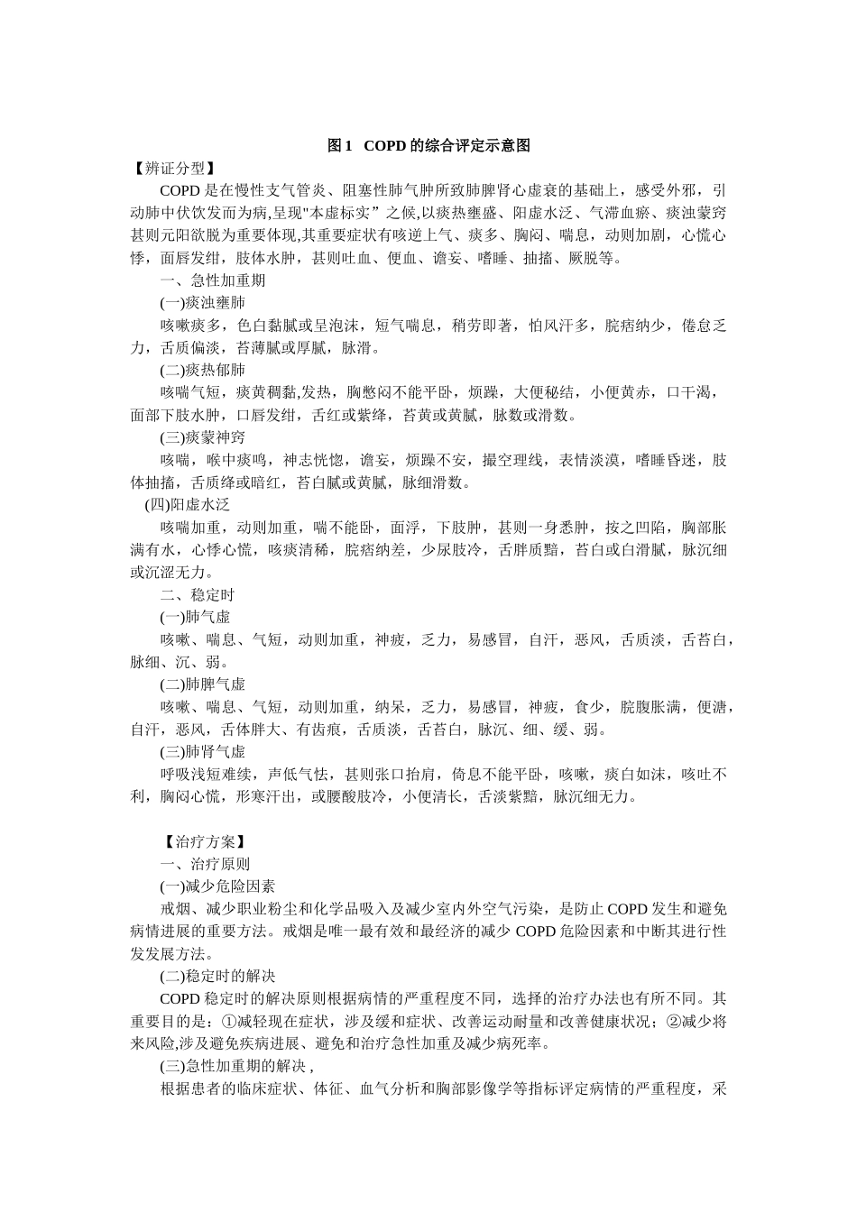 2025年新版中医单病种慢性阻塞性肺病_第3页