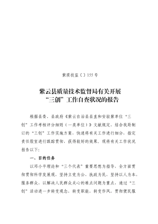 2025年三创自查报告