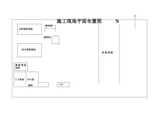 2025年道路施工平面布置图