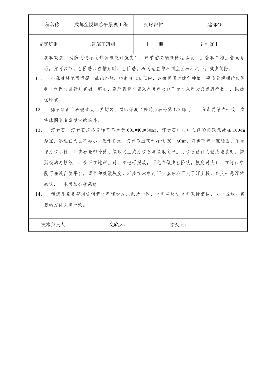 2025年土建施工技术交底_第2页