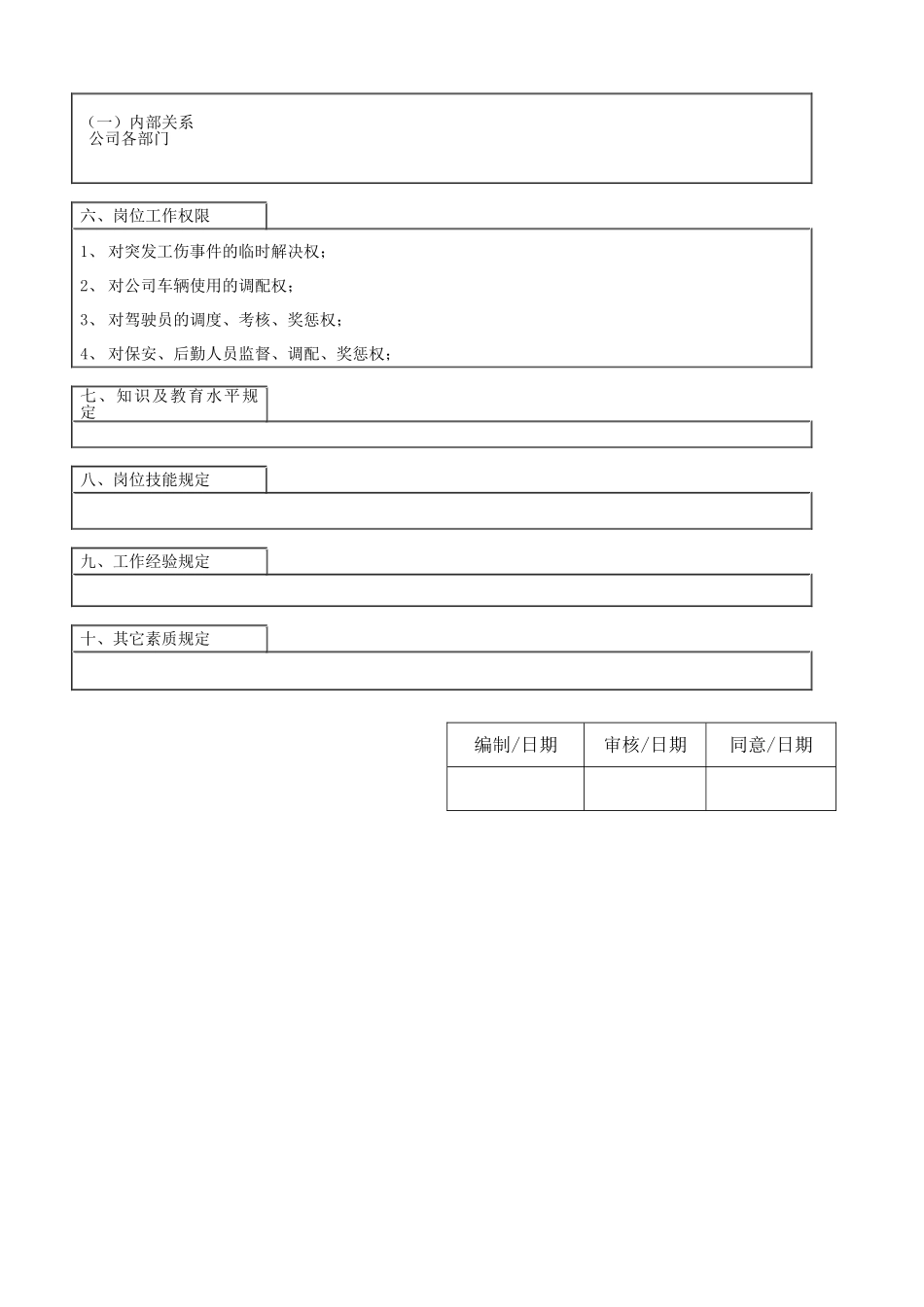 2025年清洁工 岗位工作说明书_第2页
