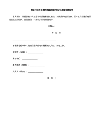 2025年真实性保证书