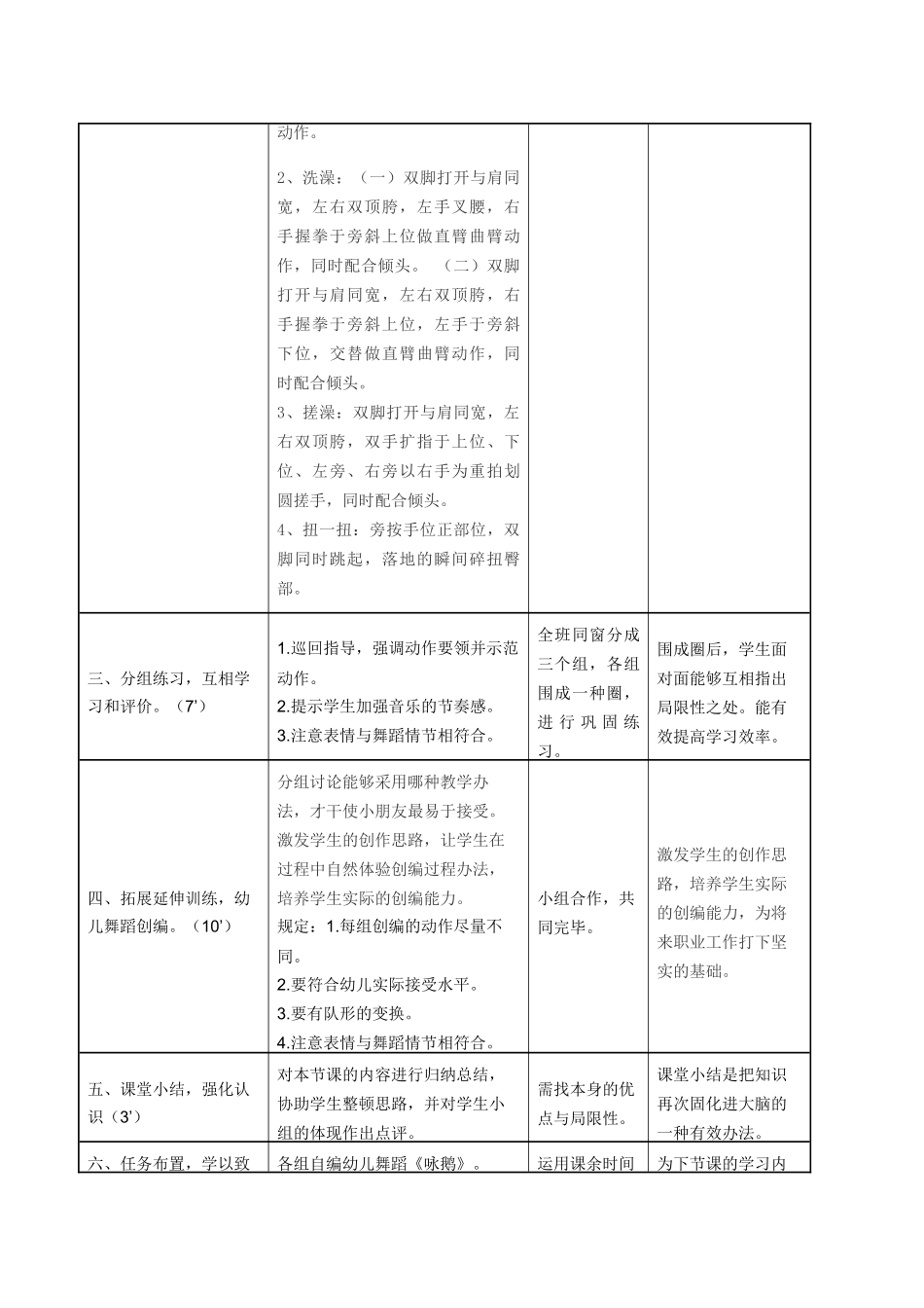 2025年幼儿舞蹈教学设计_第2页