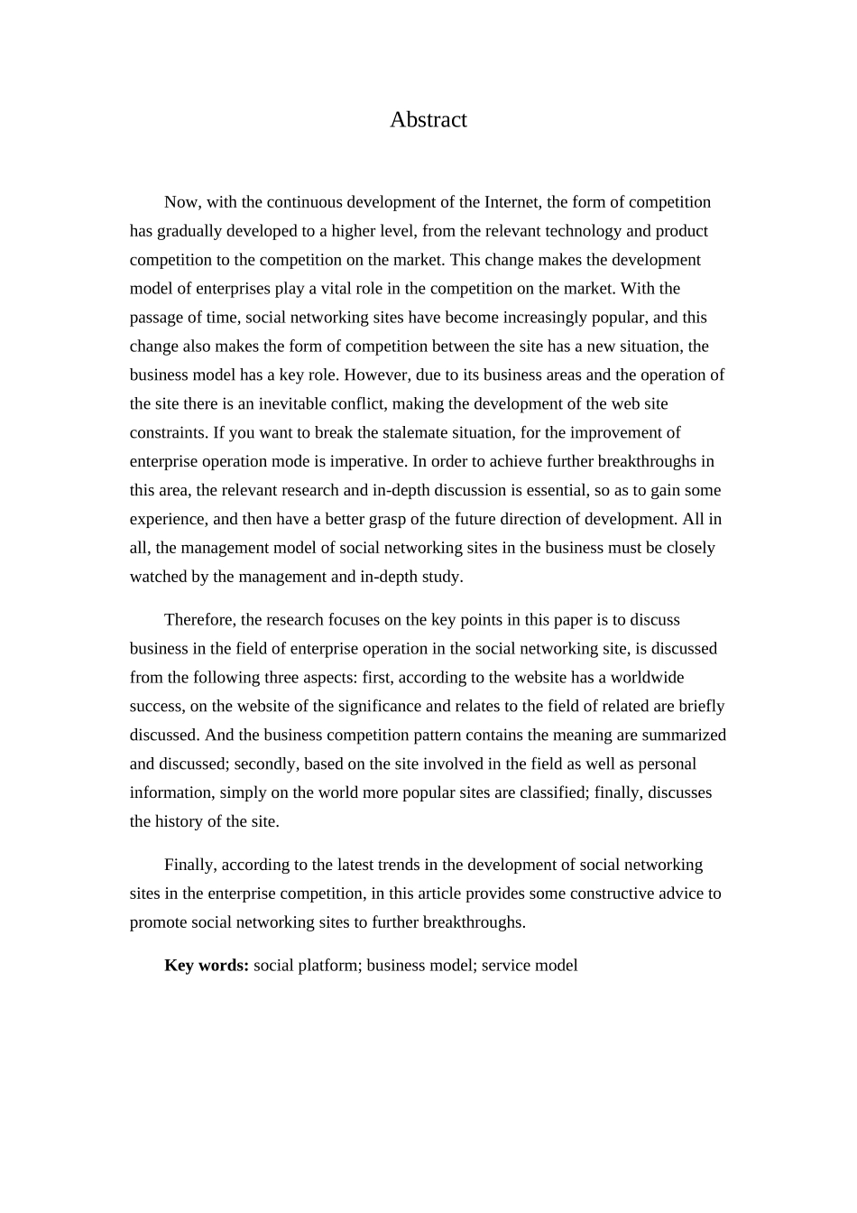 社交平台商业模式及发展趋势研究_第2页