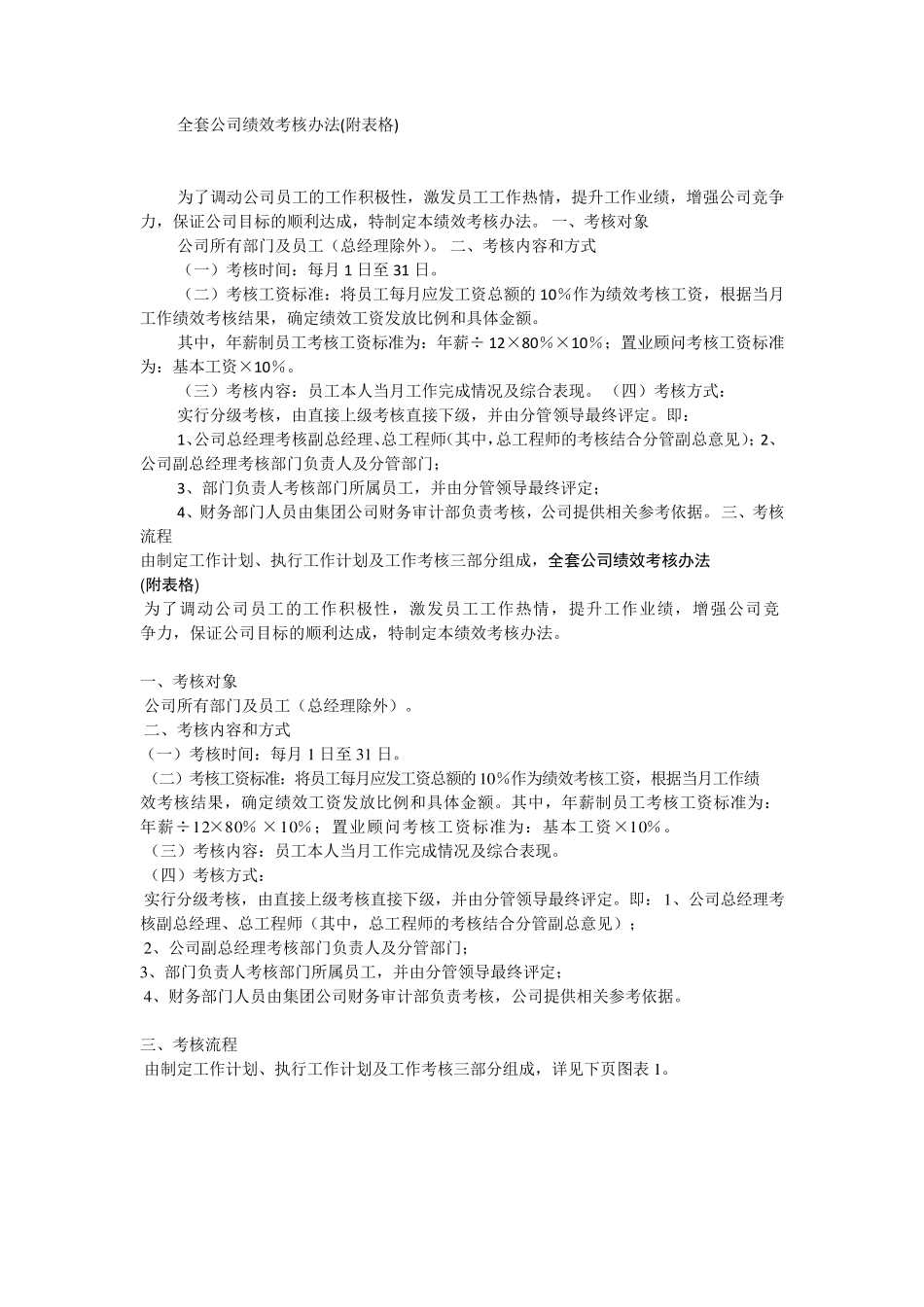 2016年绩效考核实施方案_第3页