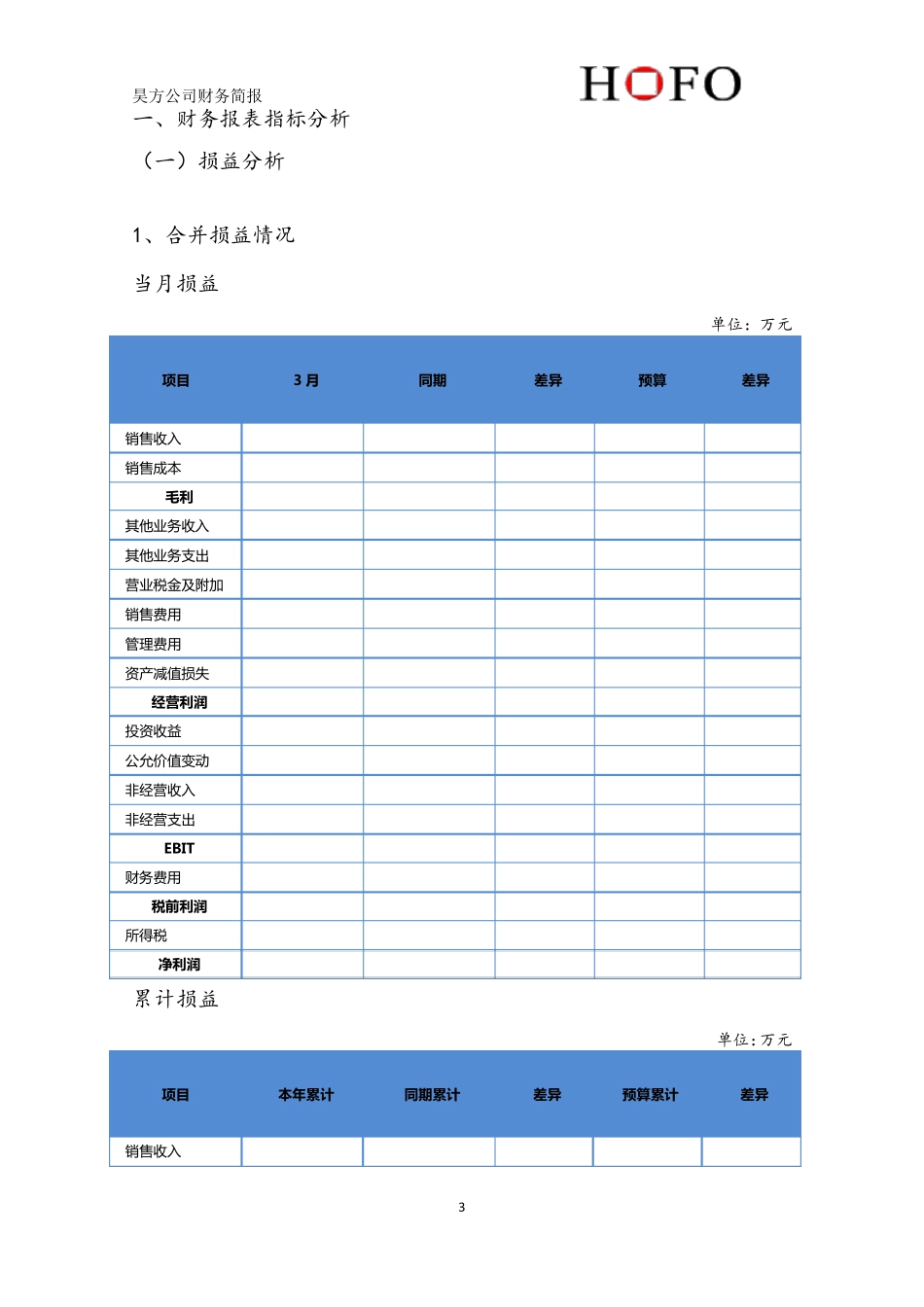 2016年财务简报xx公司3月_第3页